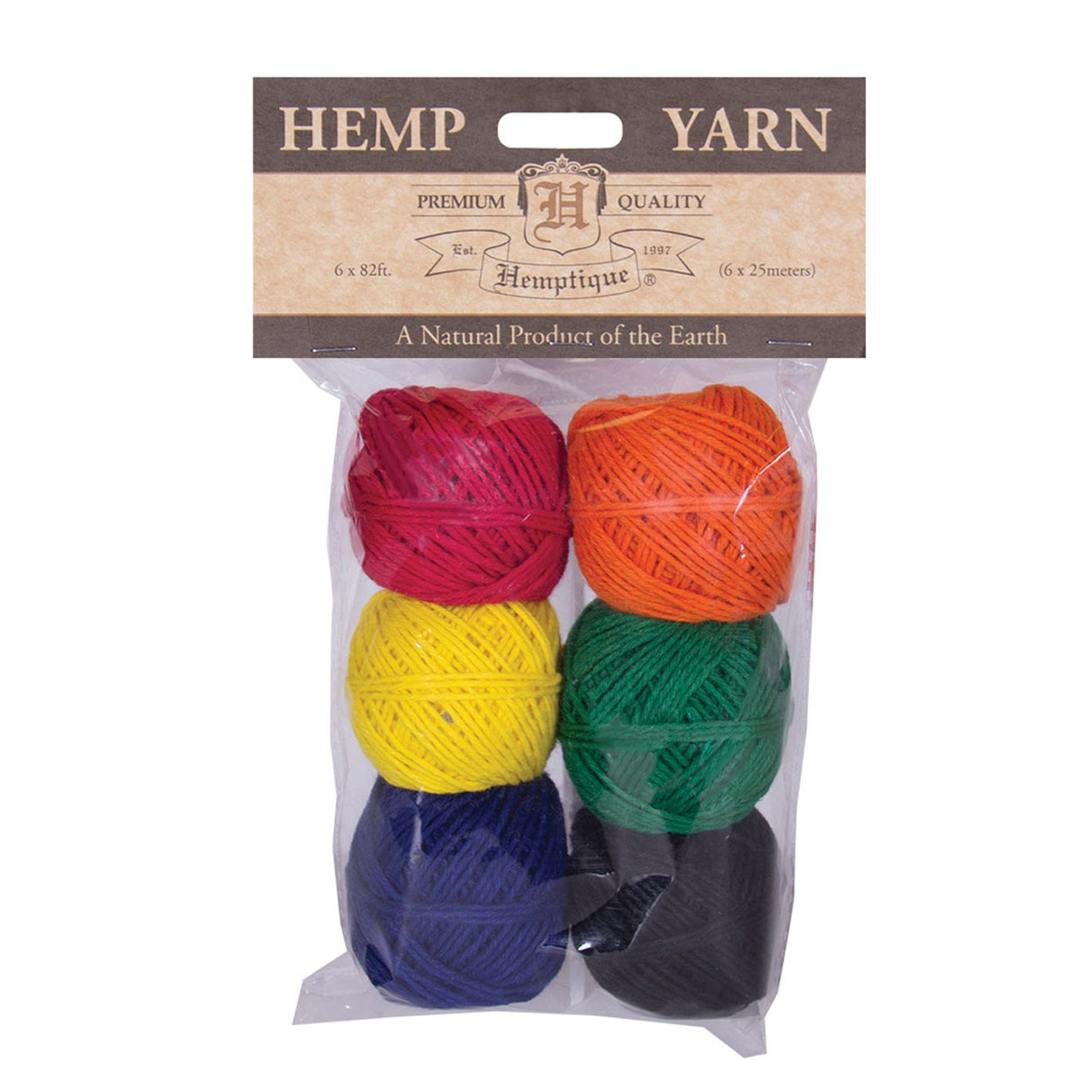 Hemp Yarn Bon Bons Set Crayon