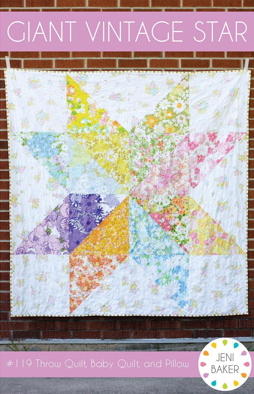 Giant Vintage Star Quilt