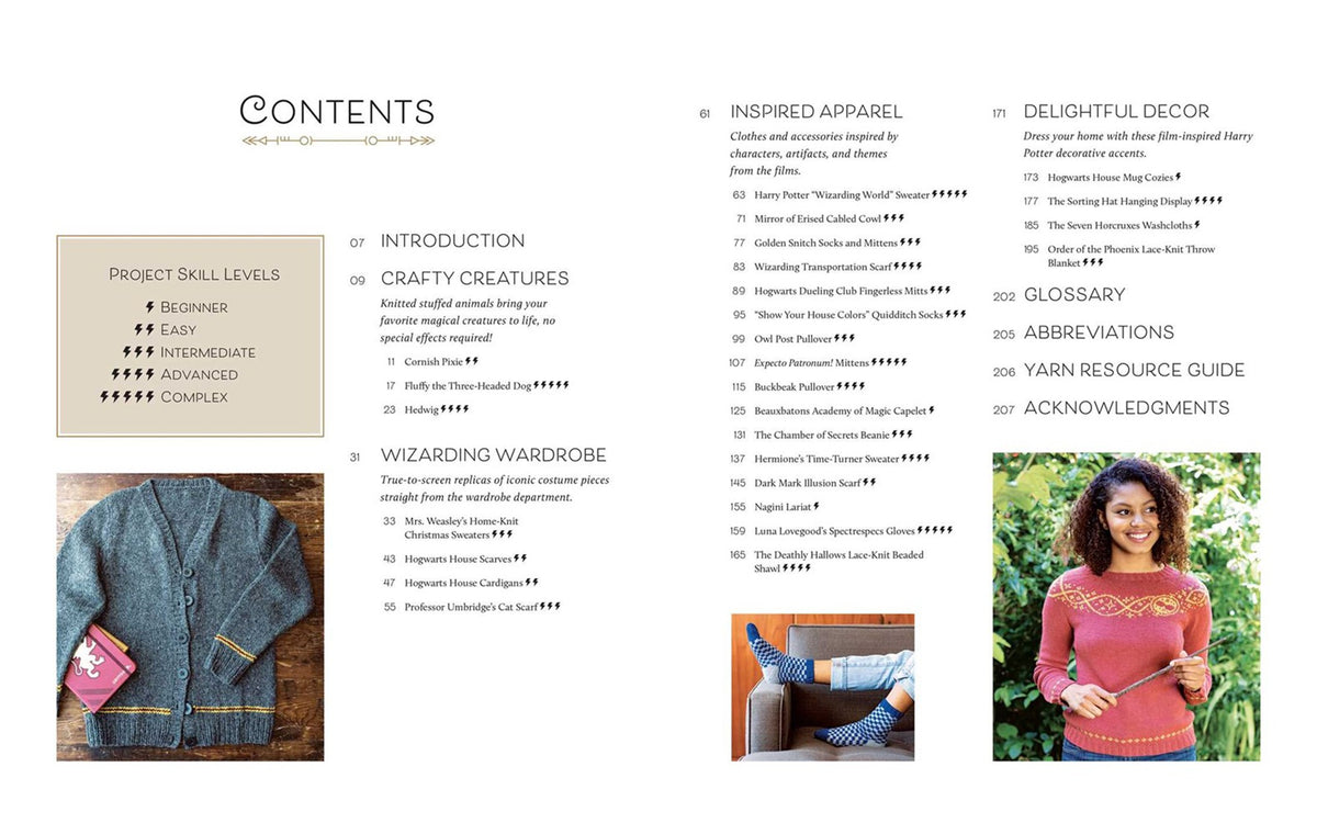 Harry Potter: Knitting Magic The Official Harry Potter Knitting Pattern Book