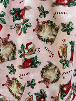 Holiday Cats Midi Dress