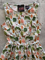 Woodland Vintage Dress in Cream