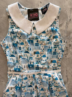 Santorini Collared Dress