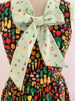 Veggies Bow Top - 2X only, 1 left!