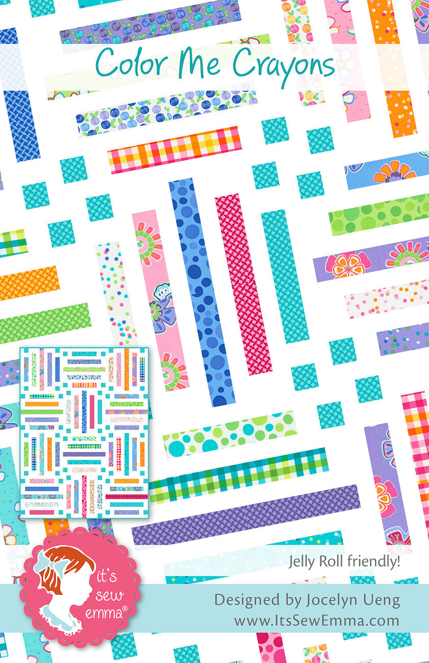 Color Me Crayons Quilt Pattern