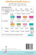 Whirlwind Quilt Pattern