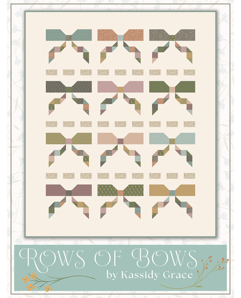 Rows of Bows Quilt Pattern