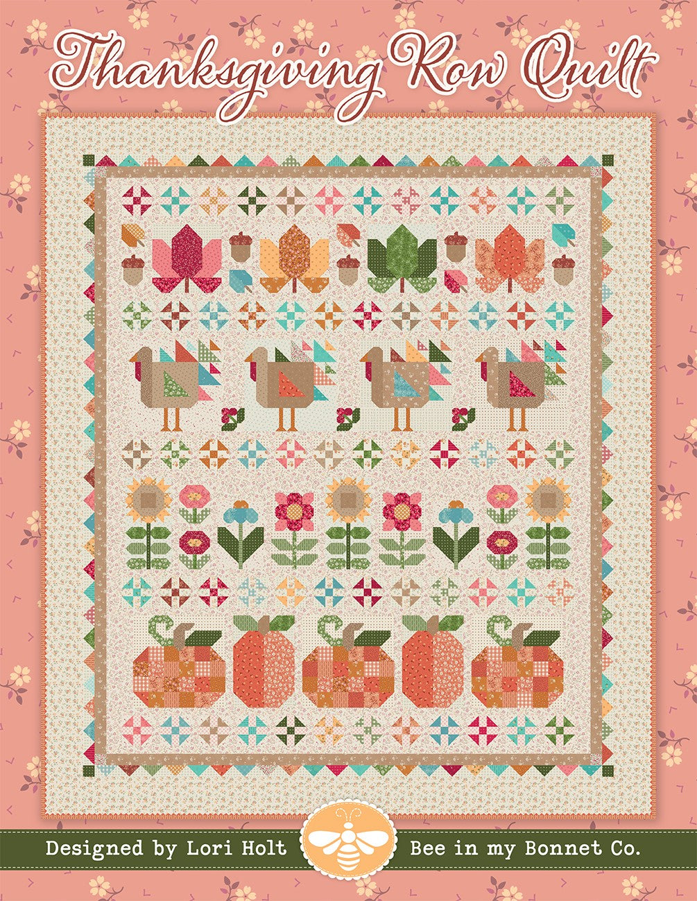 Thanskgiving Row Quilt Pattern