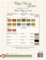 Potted Herbs Quilt Pattern