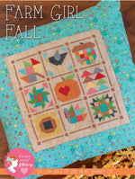Farm Girl Fall Cross Stitch