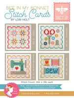 Bee In My Bonnet Stitch Cards Set P
