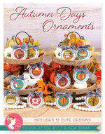 Autumn Days Ornaments Cross Stitch