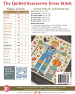 The Quilted Scarecrow Cross Stitch Pattern