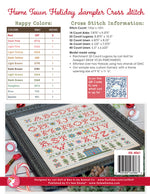 Home Town Holiday Sampler Cross Stitch Pattern