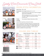 Spooky Cute Ornaments Cross Stitch Pattern