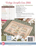 Vintage Sampler Cross Stitch Pattern