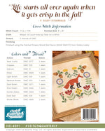 Fox Trot Cross Stitch Pattern