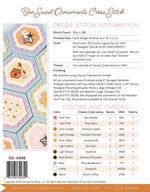 Bee Sweet Ornaments Cross Stitch Pattern