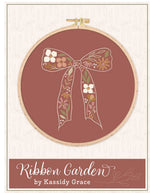 Ribbon Garden Embroidery Pattern