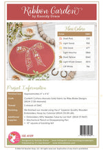 Ribbon Garden Embroidery Pattern
