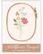 Wildflower Bouquet Embroidery Pattern