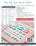 Sew by Row Cross Stitch Pattern
