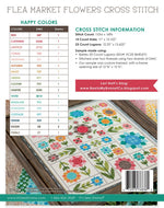 Flea Market Flowers Cross Stitch Pattern