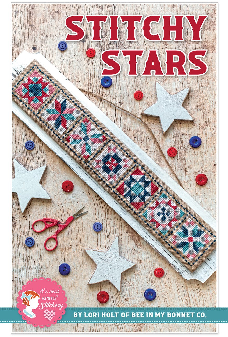 Stitchy Stars Cross Stitch Pattern