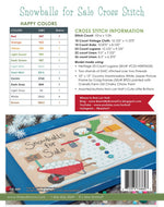 Snowballs for Sale Cross Stitch Pattern