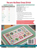 You Are The Boss Cross Stitch Pattern