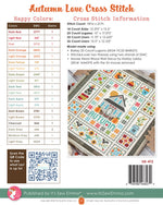 Autumn Love Cross Stitch Pattern