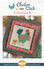 Chicken Club Cross Stitch Pattern of the Month 2 Florence