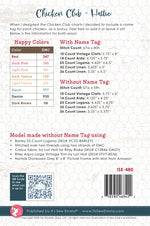 Chicken Club Cross Stitch Pattern of the Month 3 Hattie