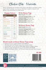 Chicken Club Cross Stitch Pattern of the Month 12