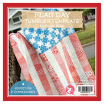 Flag Day Tumbler Template by Susan Ache