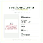 Product Specifications – Pink AlphaClippies