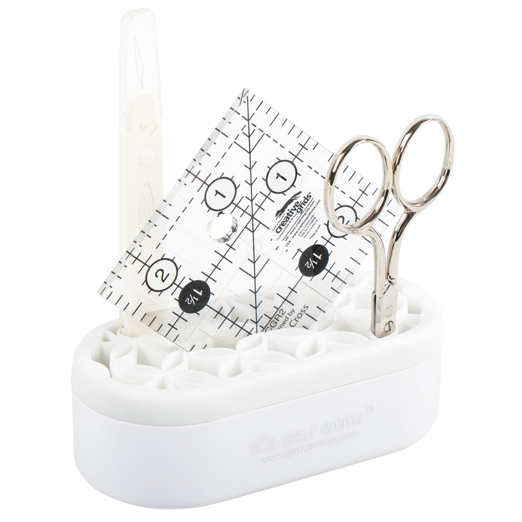 Mini Oh Sew! Organized Stash 'N Store White