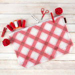 Berry Mad for Plaid Project Bag