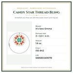 Product Specifications – Candy Star Thread Bling