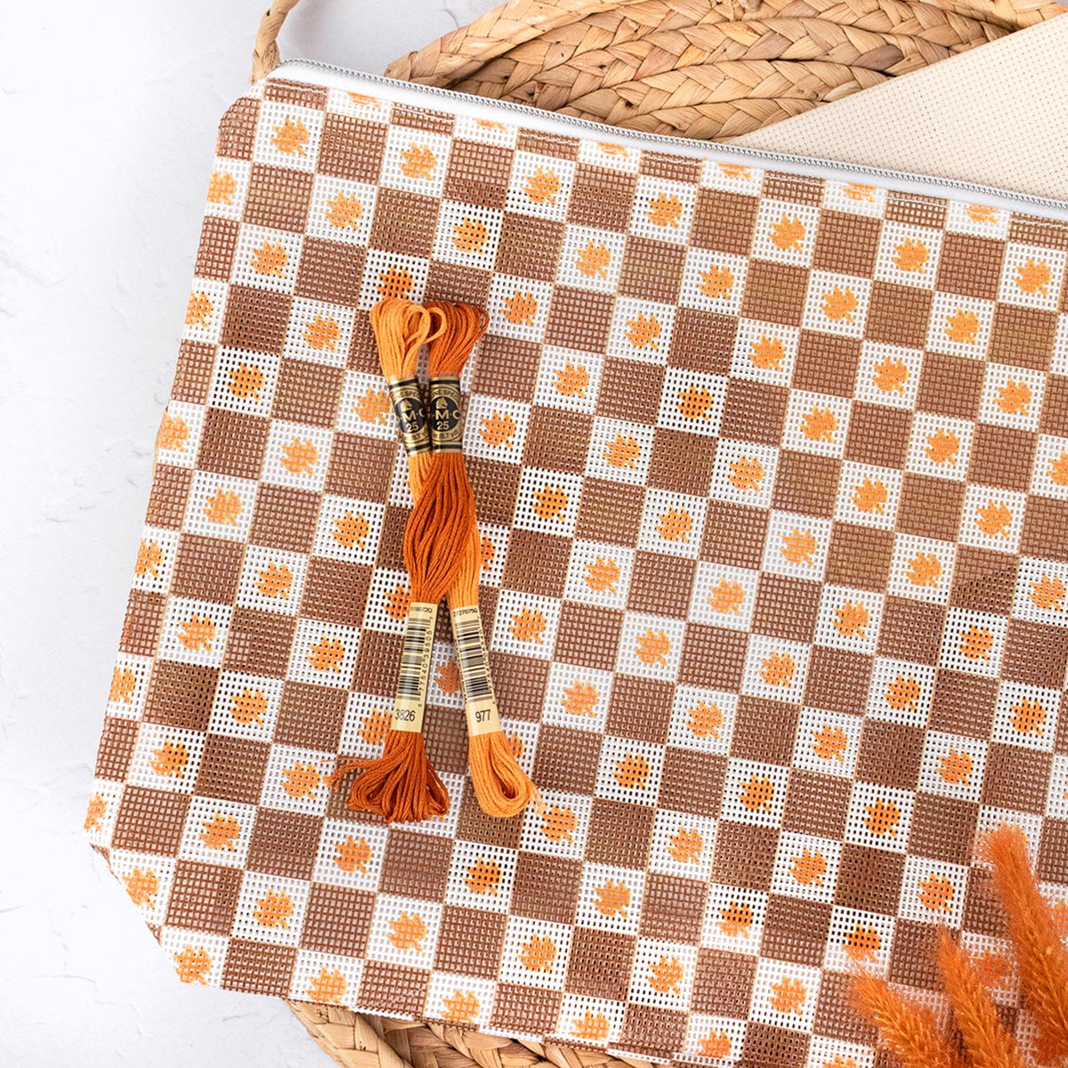 Maple Leaf Holiday Project Bag