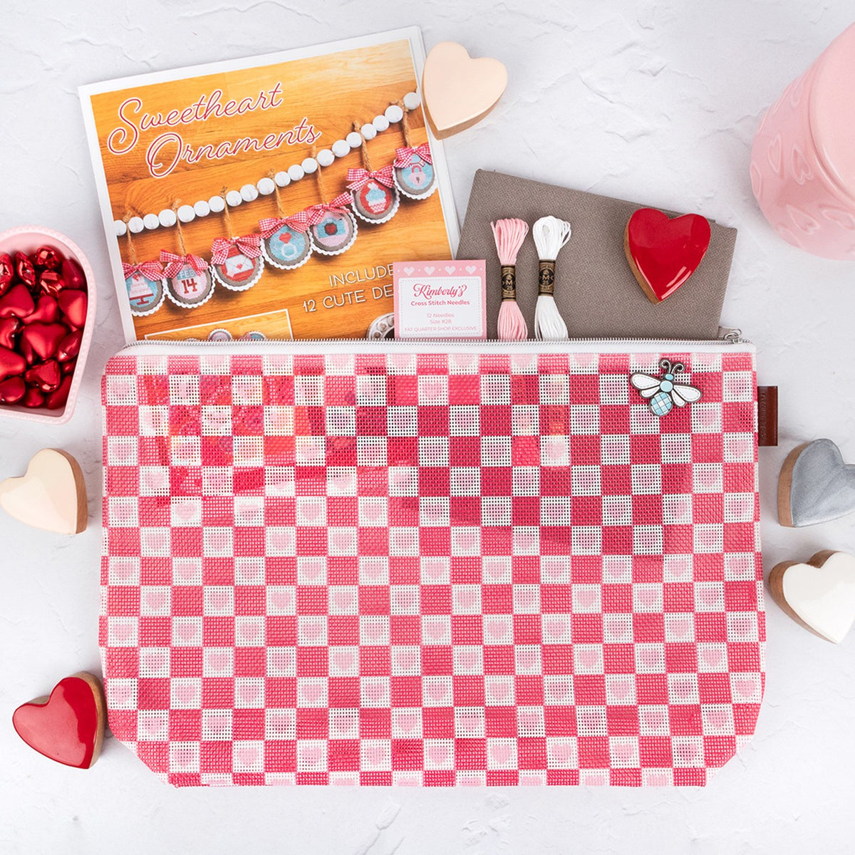 Sweethearts Holiday Project Bag