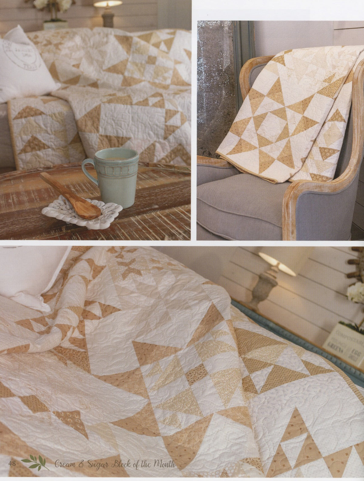 Cream & Sugar Block Of The Month