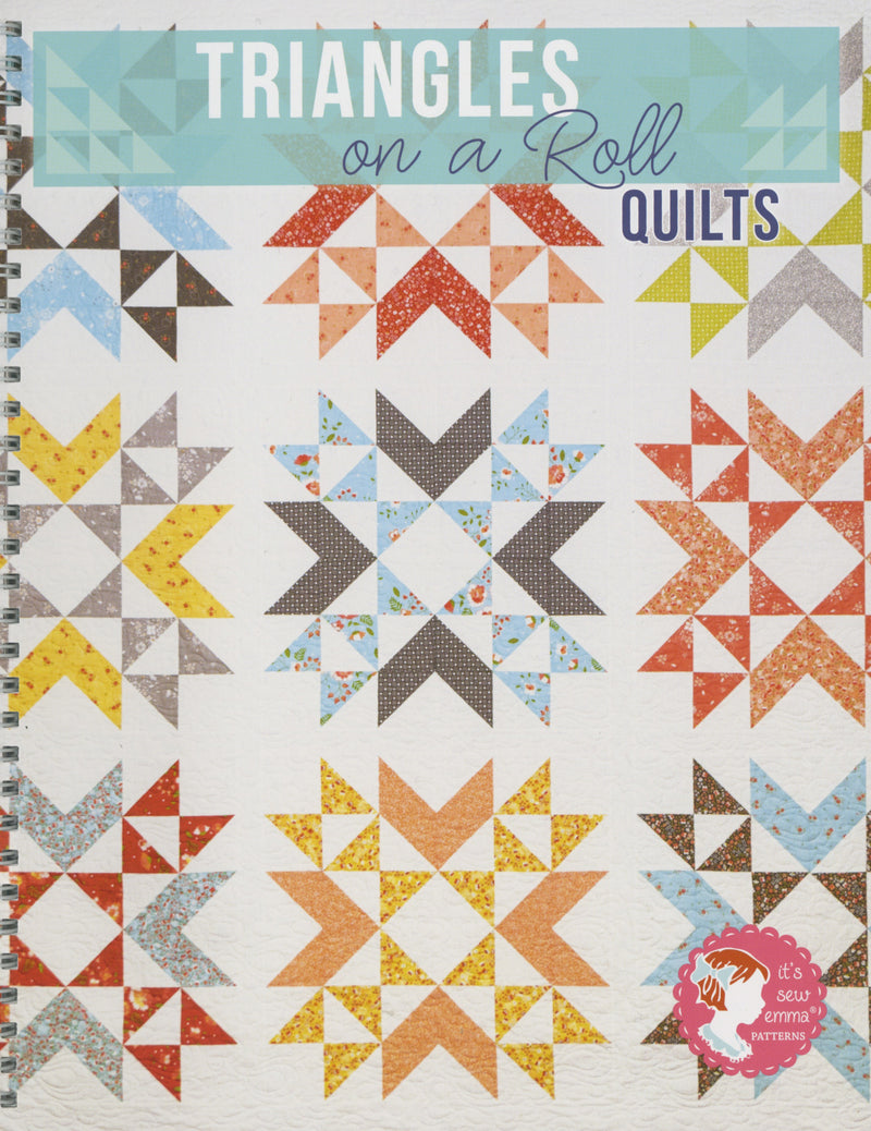 Triangles On A Roll Quilts Book
