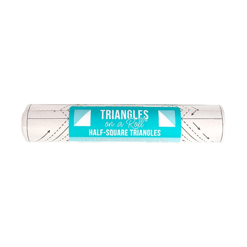 Triangles on a Roll 1-1/4in Half Square 50ft Roll