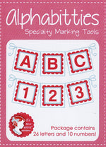 Pink Alphabitties Specialty Marking Tools