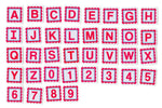 Pink Alphabitties Specialty Marking Tools
