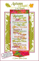 Autumn Delights Wall Hanging