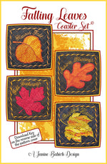 Falling Leaves Coaster Set