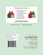 Christmas Home Quilt Pattern