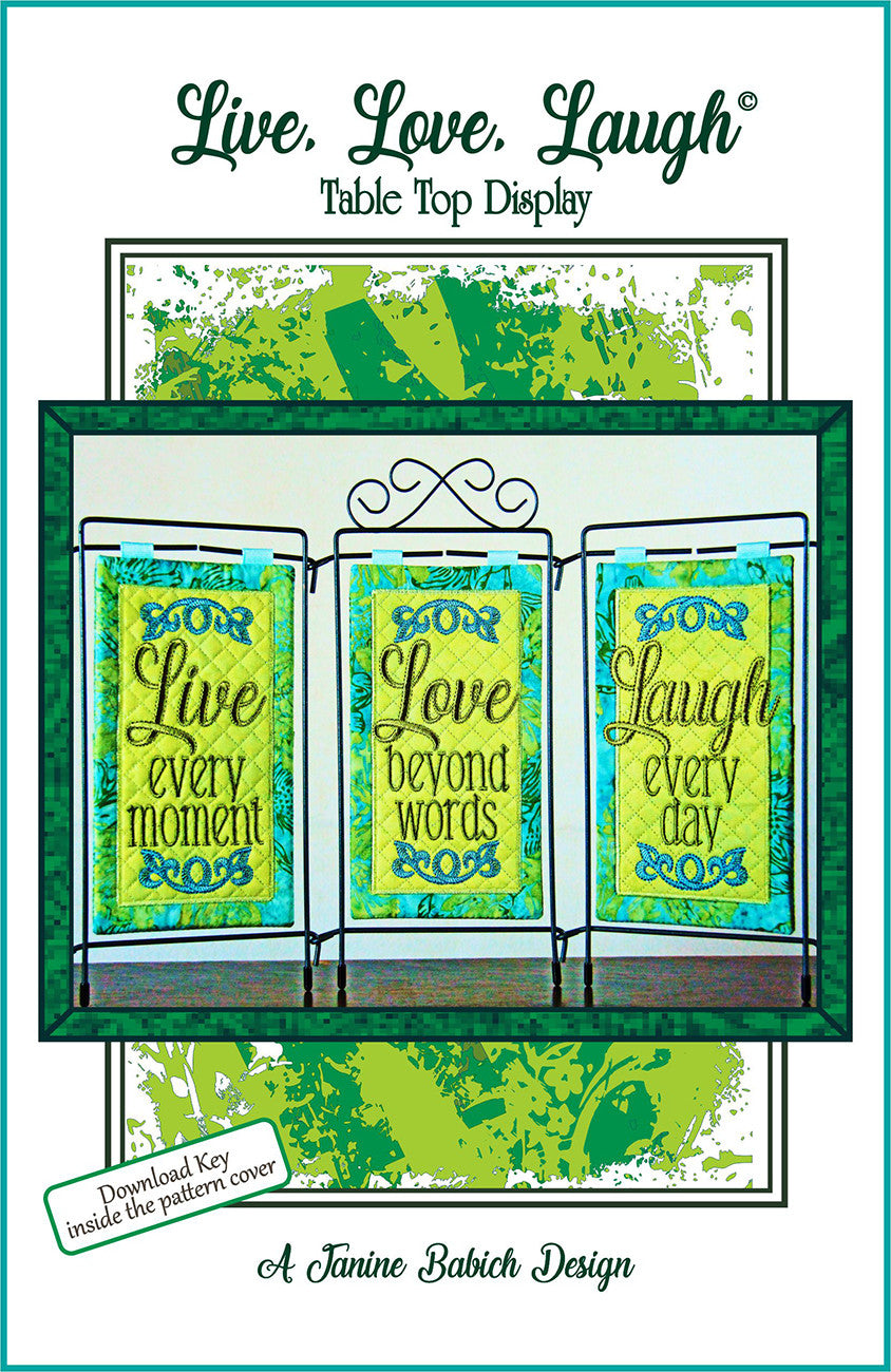 Live Love Laugh Table Top Display
