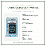 Product Specifications – Outdoor Decor #4 Winter